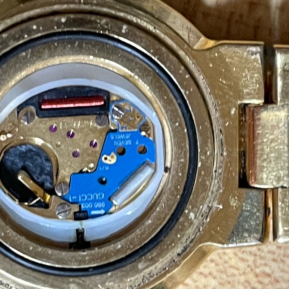 Genuine Gold Gucci watch